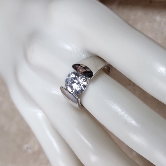 2.00ct. Diamondlite® Sterling Silver Ring - Picture 2 of 11